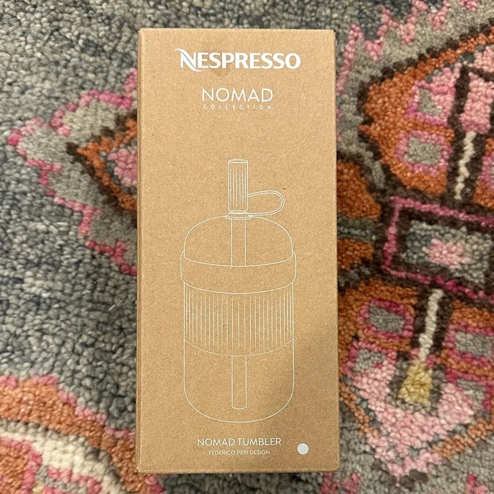 Nespresso Nomad Collection Tumbler Mint Blue NEW - Picture 2 of 6